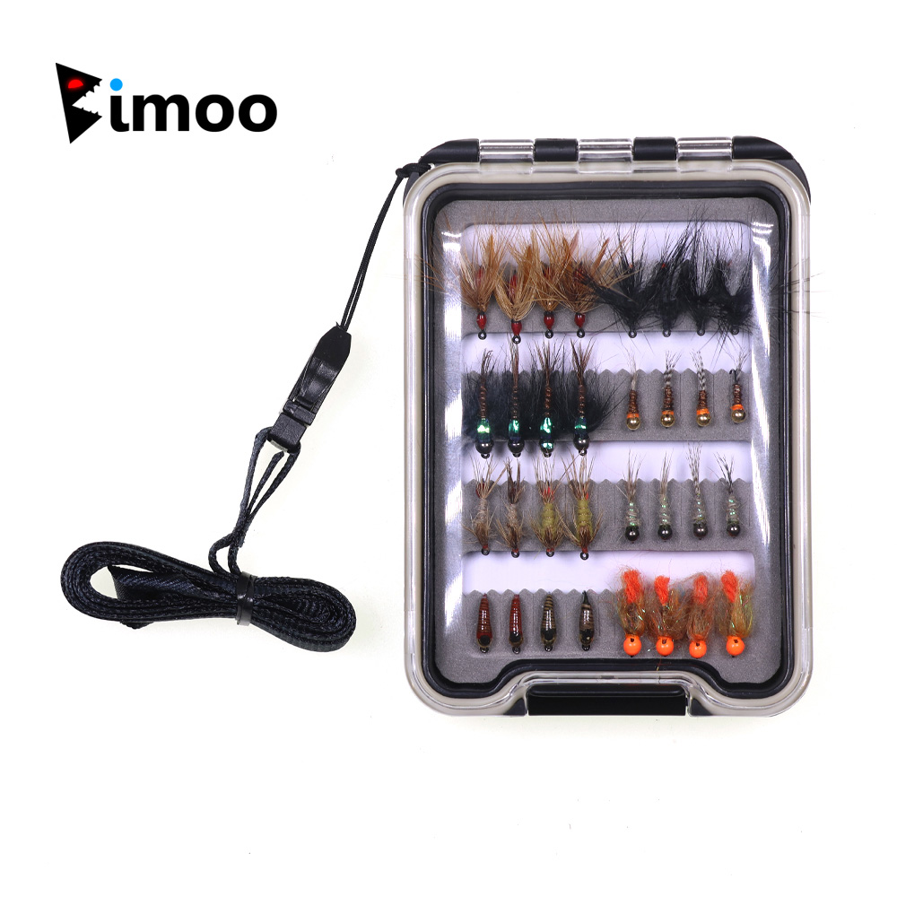 Fishing Hook Barbless - Zestaw 32 Sztuk Much Nimfowych do