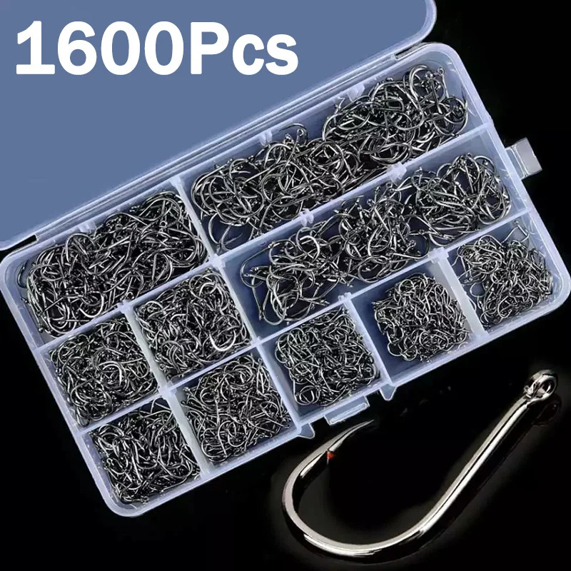 Fishing Hook Barbless - 50-1600 szt./pudełko Haczyki wędkarskie ze stali