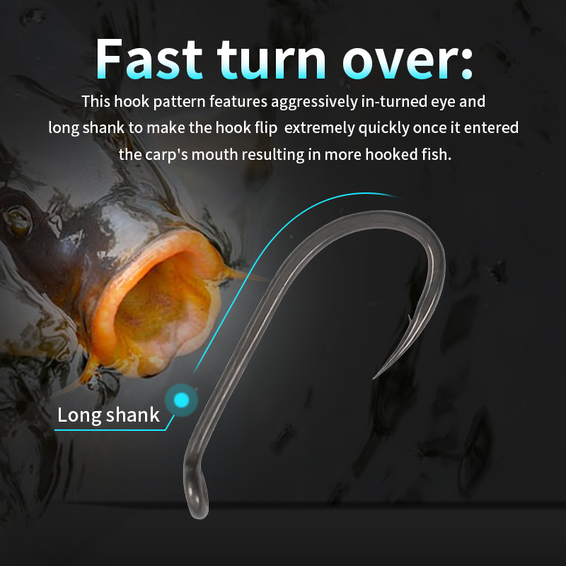 10szt Haczyk wędkarski karpiow – Fishing Hook Barbless recenzja i cena