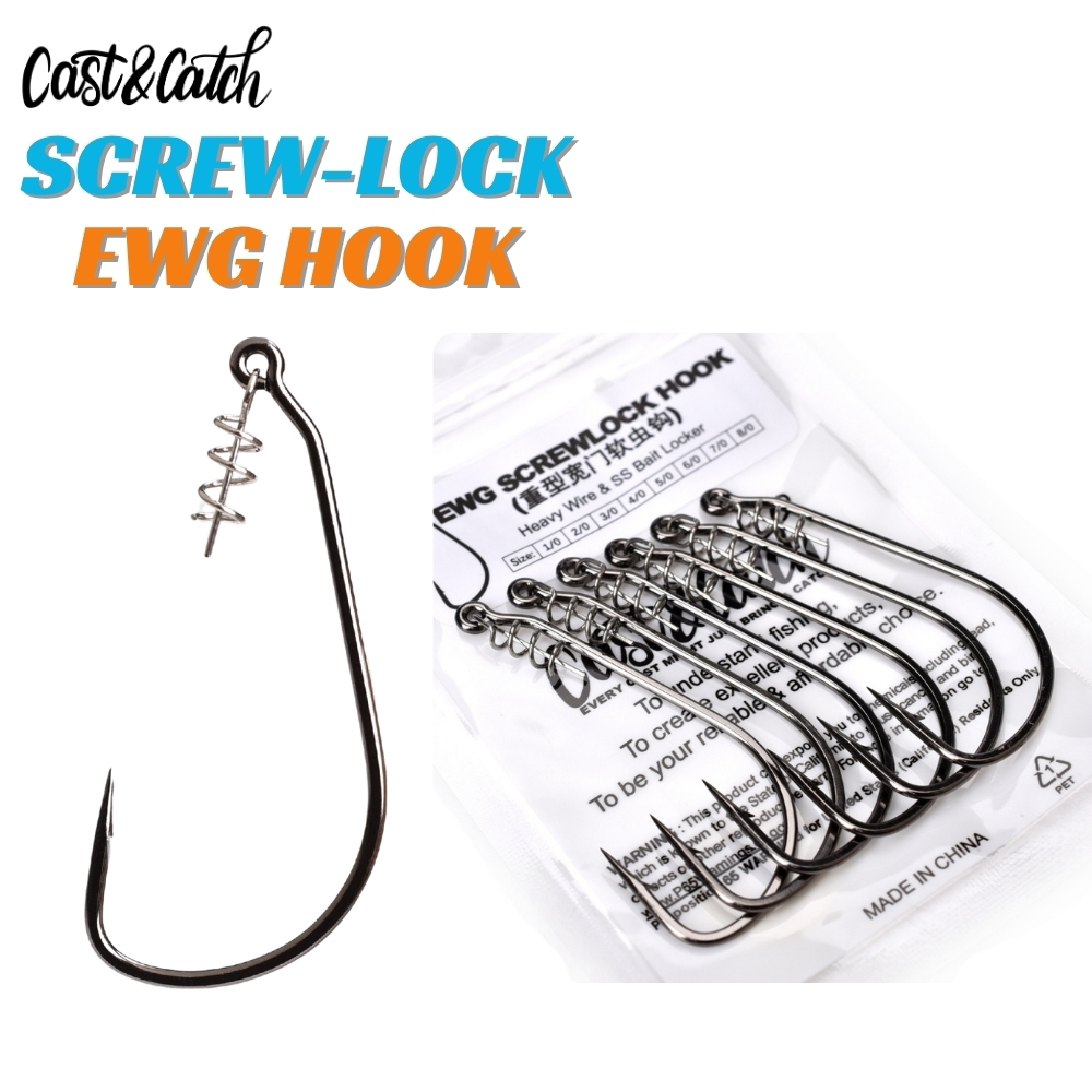 Haczyk Cast&Catch SCREW-LOCK W – Fishing Hook Weedless recenzja i cena