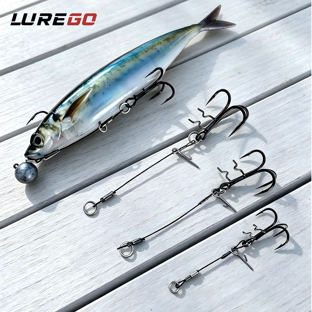 LUREGO 2 szt. Haczyki Stinger  – Fishing Hook Weedless recenzja i cena