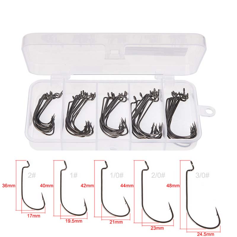50 sztuk/pudełko Haczyki wędka – Fishing Hook Box recenzja i cena