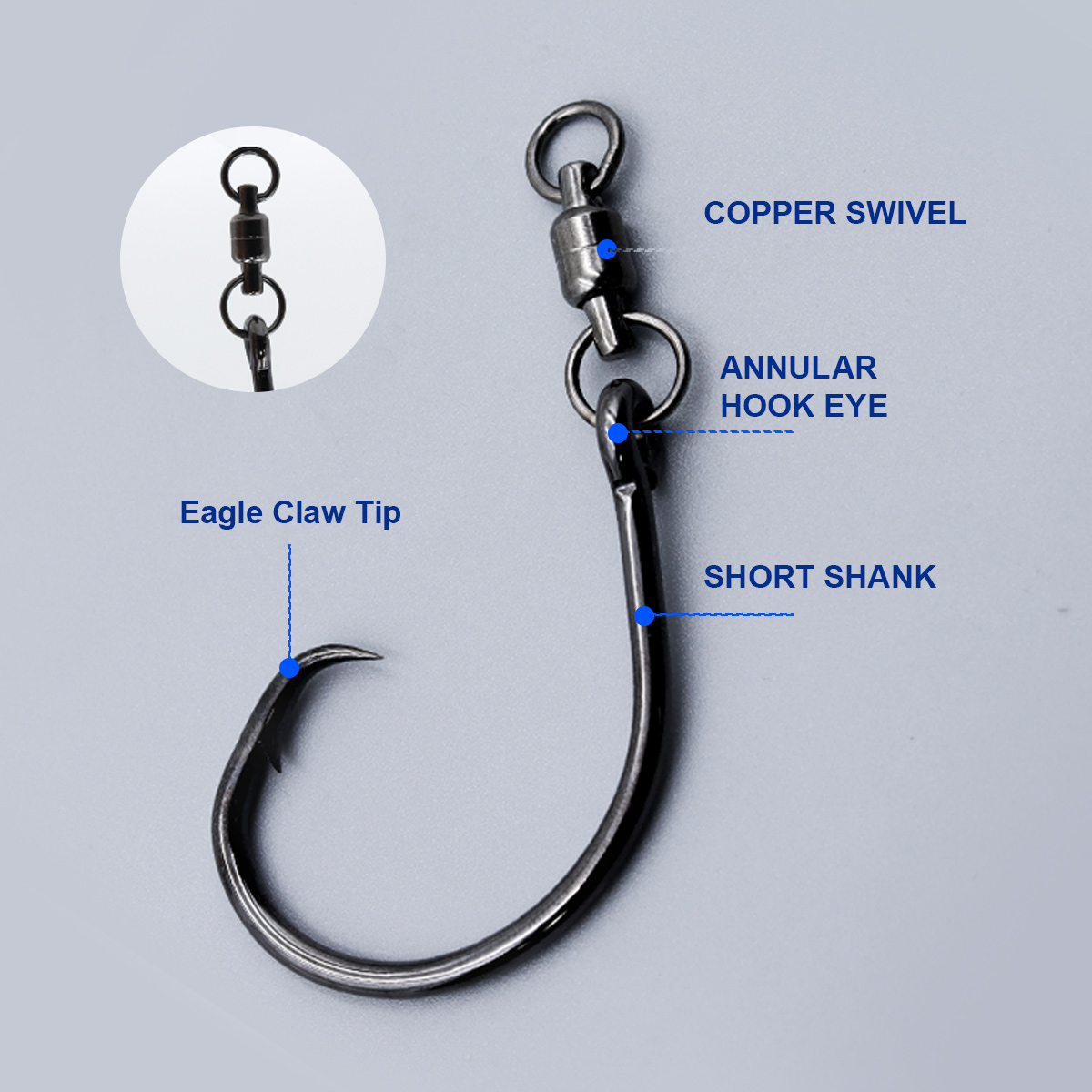 ZYZHE 3/6/9 szt. Haczyki okrąg – Fishing Hook Barbless recenzja i cena